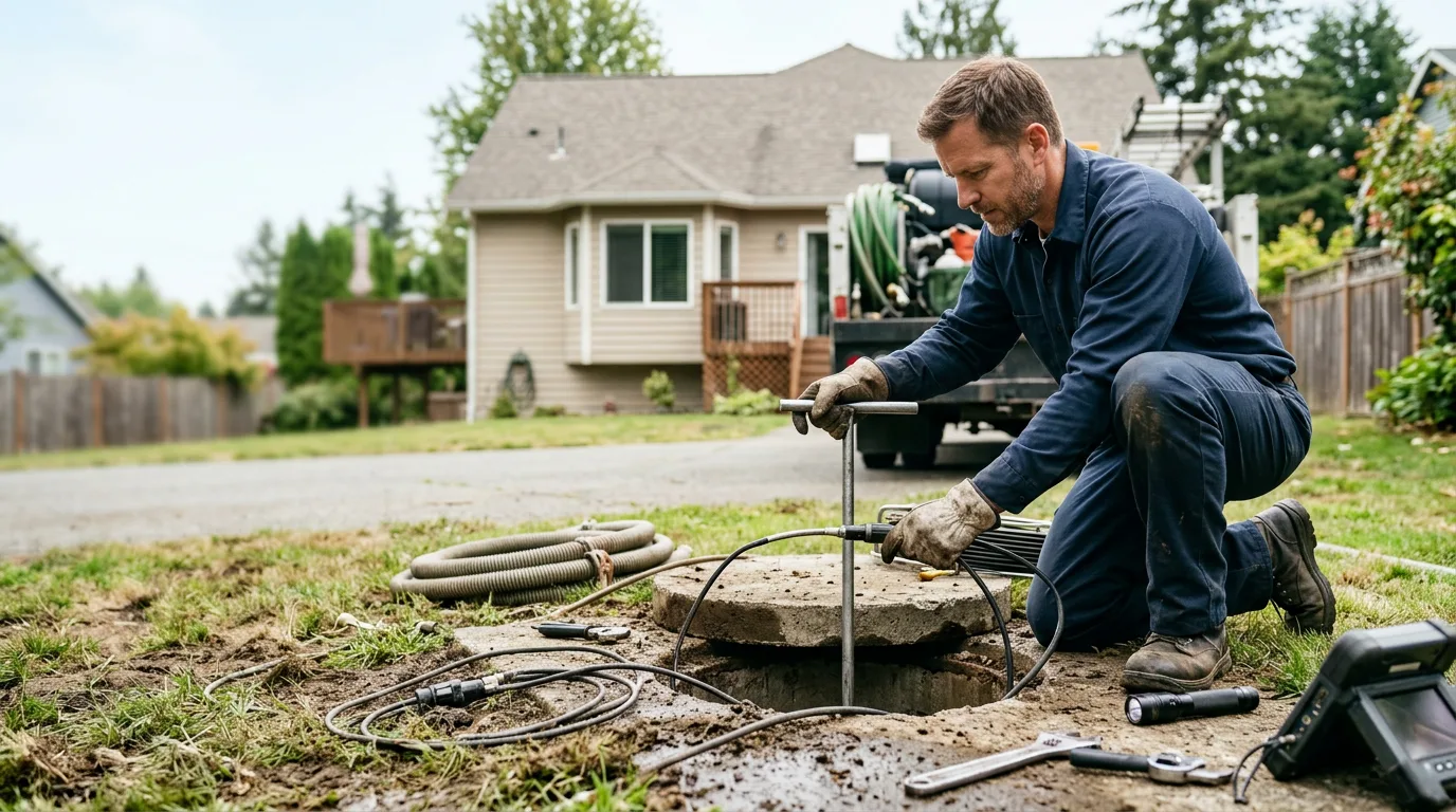 Septic Tank Pumping in Spanaway, WA